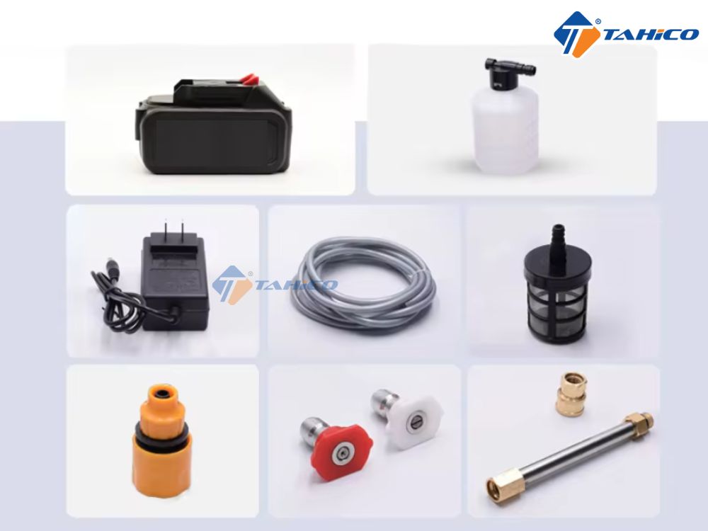 Máy rửa xe Kumisai 1800W pin 199V