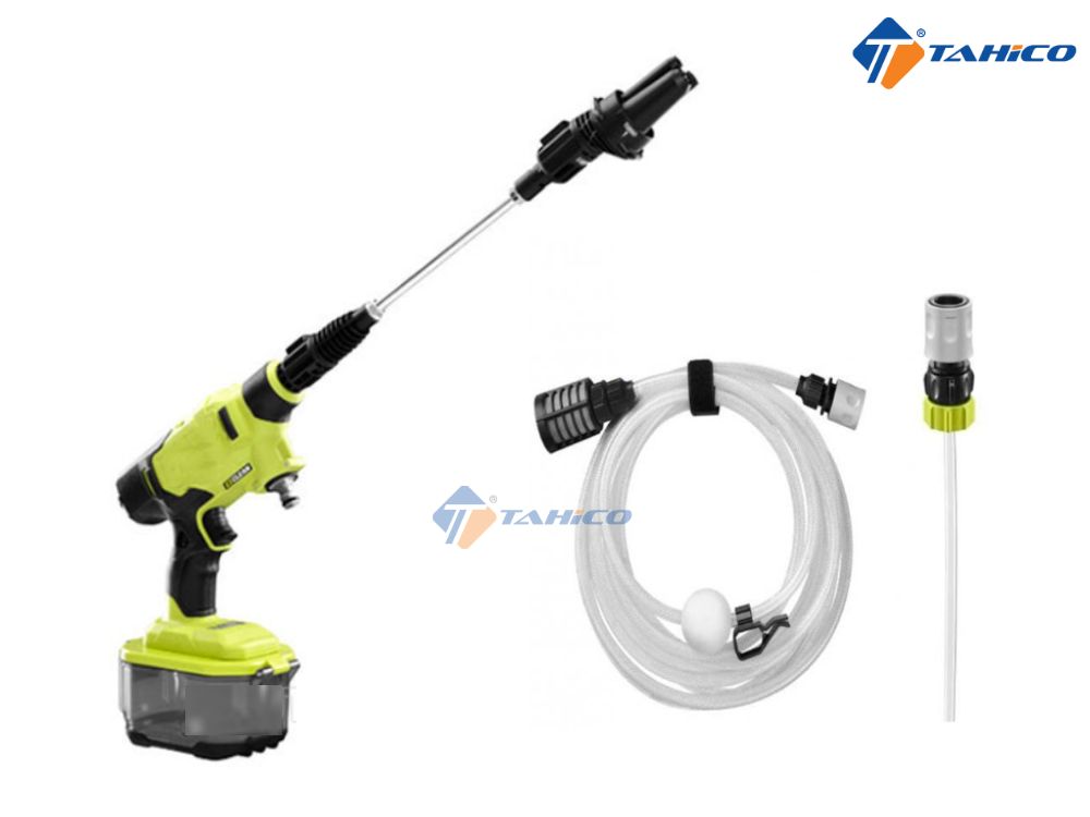 Đặc điểm máy rửa xe Kumisai 41bar/600psi pin 18V
