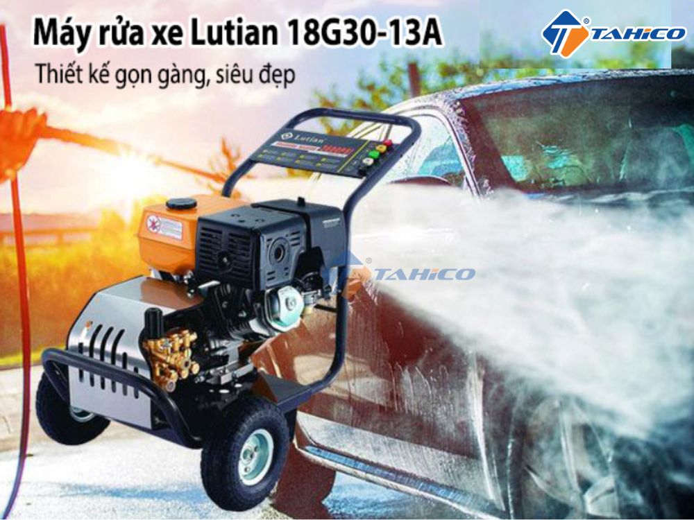 Đặc điểm máy rửa xe máy chạy xăng Lutian 3600psi (7.5kW/10hp)
