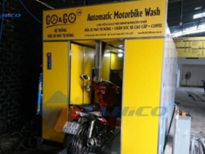 Máy rửa xe máy tự động