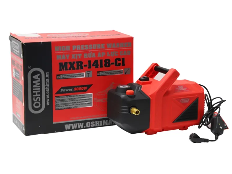Máy rửa xe mini Oshima MXR 1418-C1 3000W