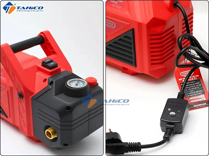 Máy rửa xe mini Oshima MXR1418-C1 3000W | Chống giật