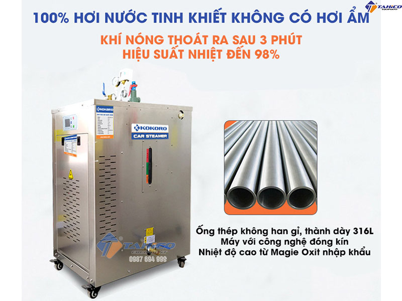 may-rua-xe-o-to-hoi-nuoc-nong-kokoro-t9000