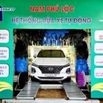 Máy rửa xe ô tô tự động Nam Phú Lộc
