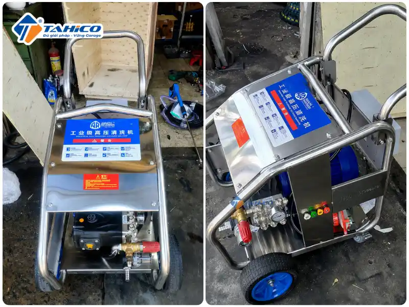 Máy rửa xe tải áp lực cao đầu Ý AR RK15.28 15HP – Áp lực 250 bar, 21 L/phút