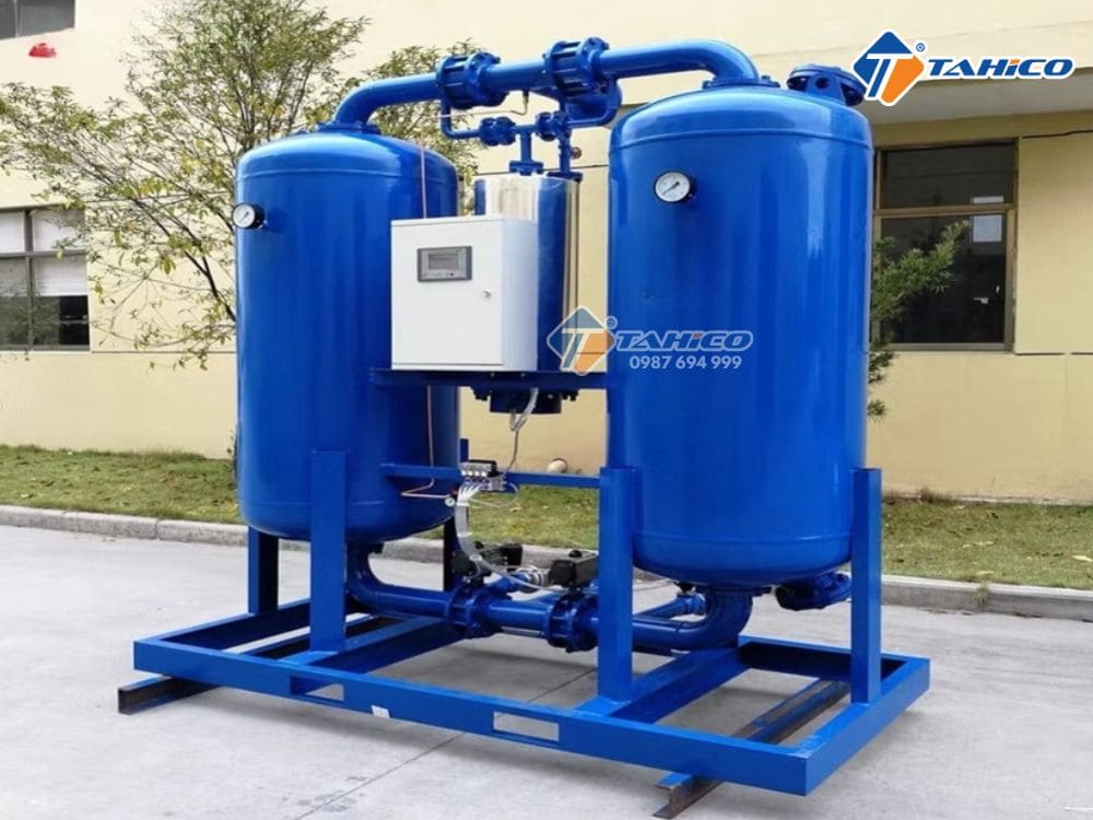 Máy sấy khí hấp thụ Lucky 0.6kW 2.5m3