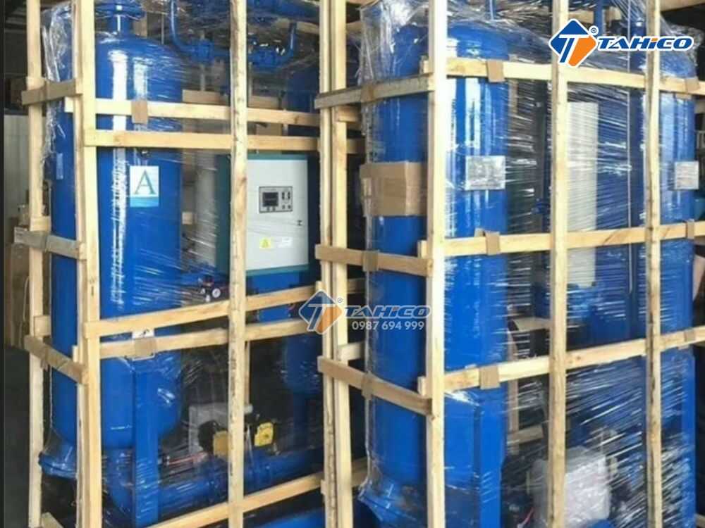 Máy sấy khí hấp thụ Lucky 33m3 | Sinh nhiệt & Không sinh nhiệt