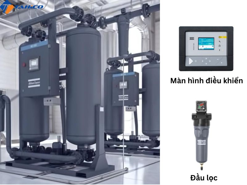 Máy sấy khí hạt hút ẩm Atlas Copco AD – CD – BD