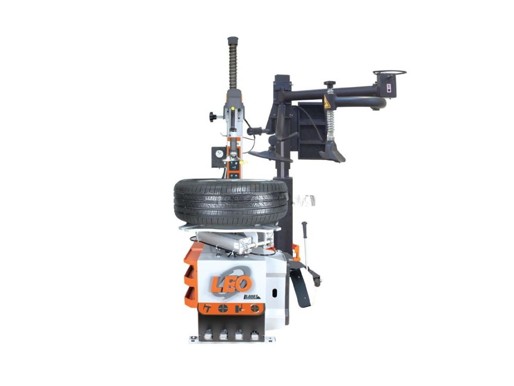 Máy tháo vỏ ô tô cần nghiêng tự động LEO L8087 + 320 Italy