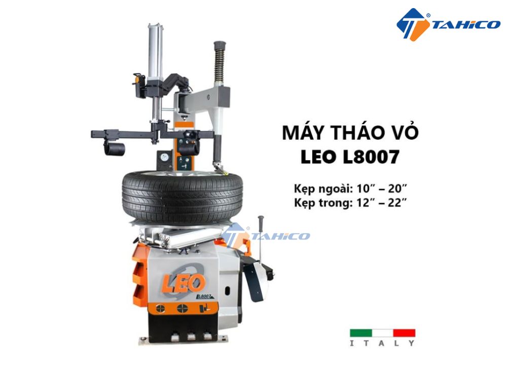 Máy tháo vỏ ô tô có cần phụ LEO L8007 + 241