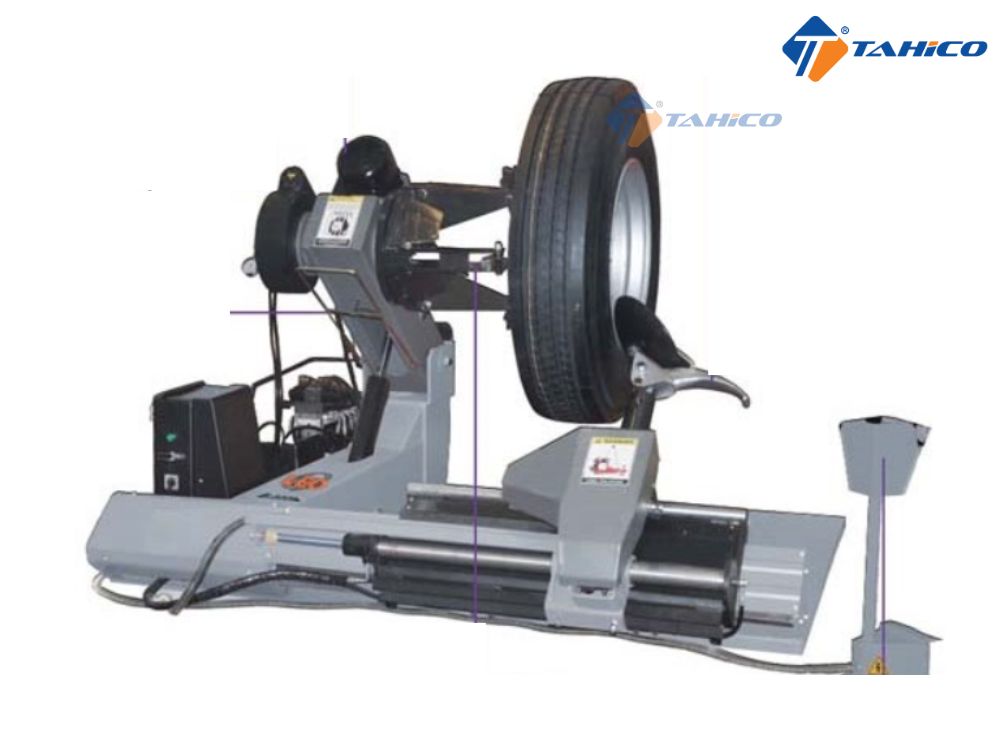 Máy tháo vỏ xe công trình LEO L5088 Italy