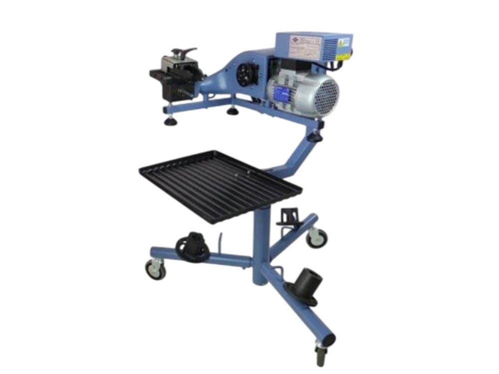 Máy tiện láng đĩa trống phanh trên xe TR420