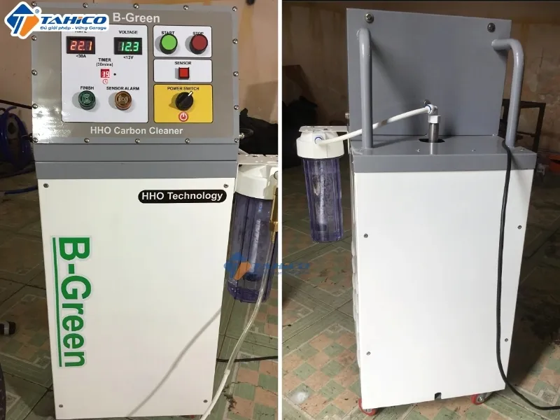 Máy vệ sinh buồng đốt xe máy B-Green
