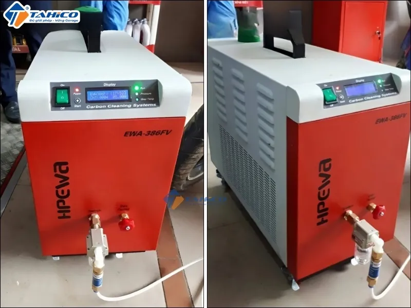 Máy vệ sinh buồng đốt xe máy EWA 316VR/ 386FV