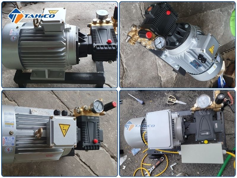 Thông số kỹ thuật máy xịt rửa 3kW lắp ráp bởi Tahico