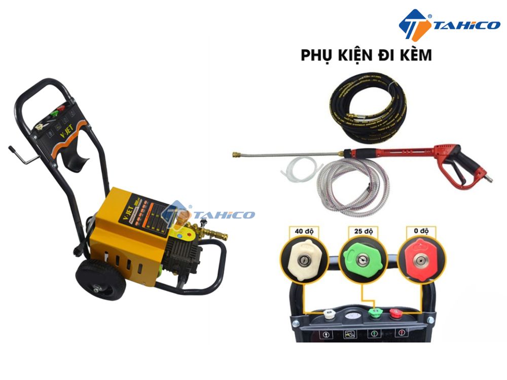 Máy xịt rửa xe V-JET VJ 70/1.8 1.8kW