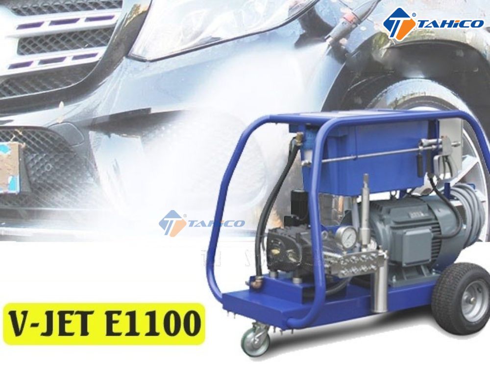 Máy xịt rửa ô tô cao áp V-JET E 30kW/40hp