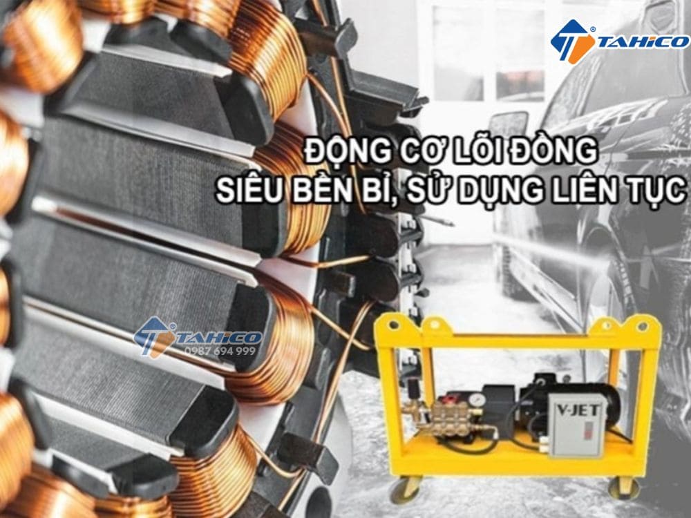 Máy xịt rửa xe cao áp V-JET 11kW/15hp
