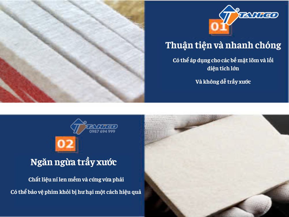 Miếng gạt phim lông cừu 3M TBDP16