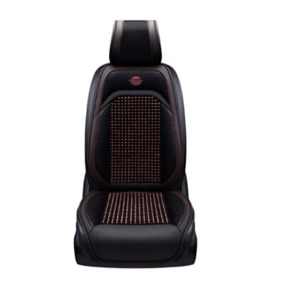Miếng lót ghế ô tô phối hạt gỗ cao cấp Libaiwang