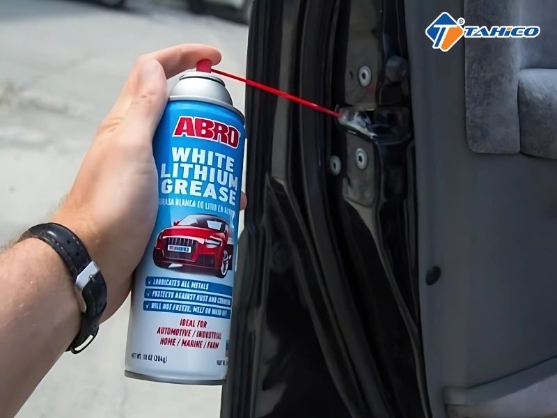 Mỡ bò bôi trơn Abro White Lithium Grease 284g