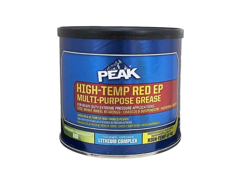 Mỡ bò lithium phức hợp Peak High-Temp Red EP Grease