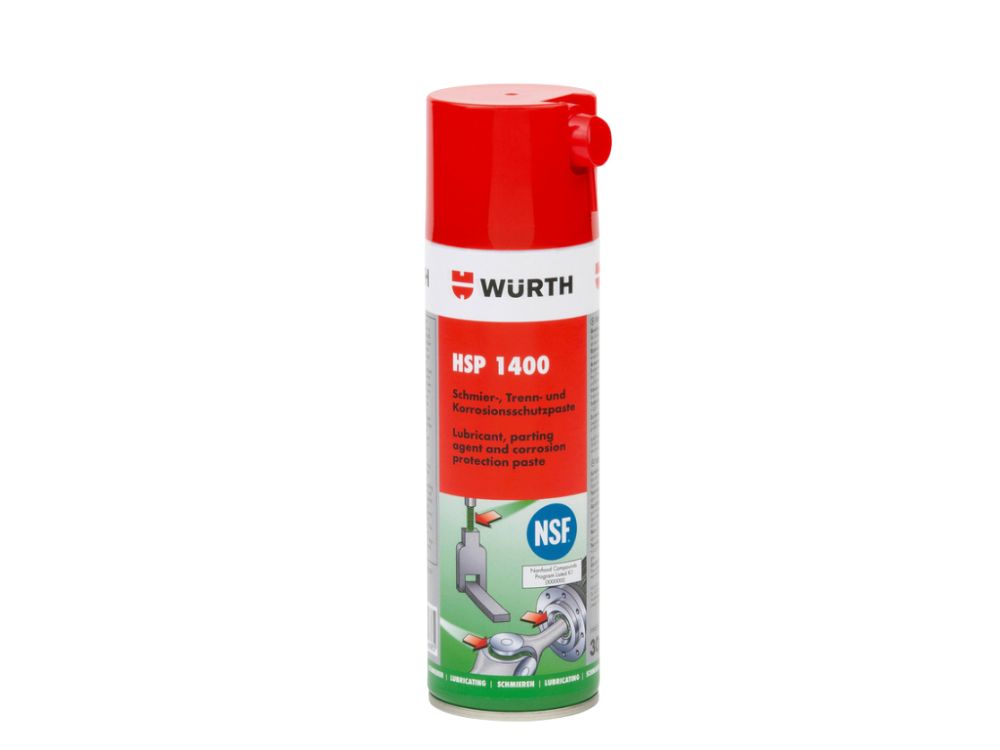 Mỡ chịu nhiệt Wurth HSP 1400 0893123 300ml