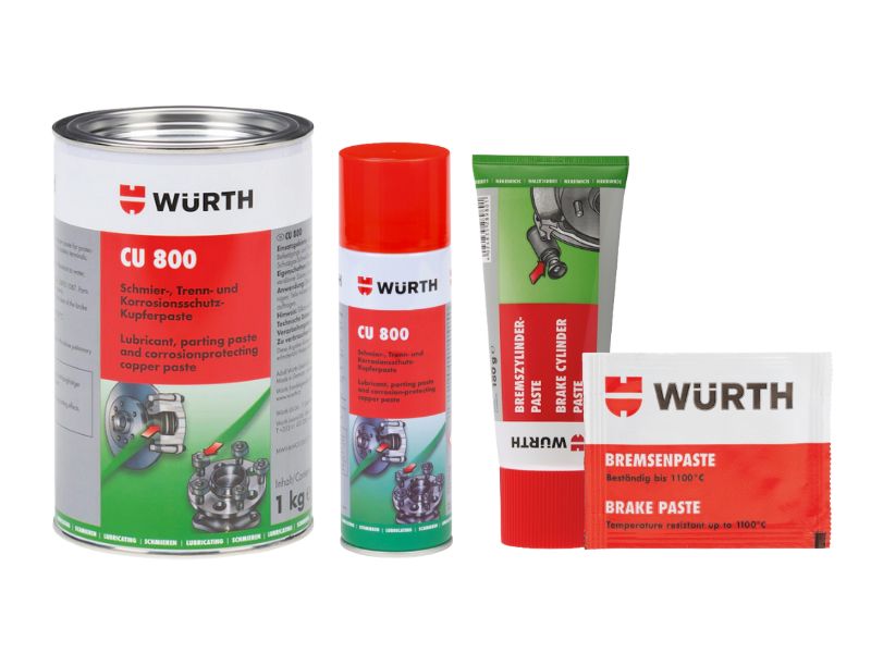 Mỡ tra phanh thắng đĩa xe Wurth Brake Paste