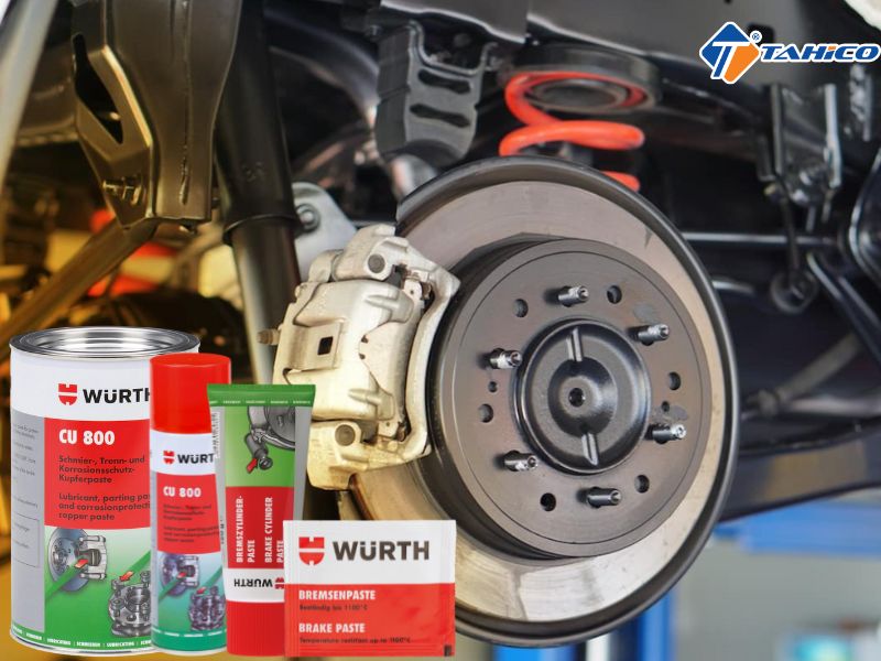 Mỡ tra phanh thắng đĩa xe Wurth Brake Paste