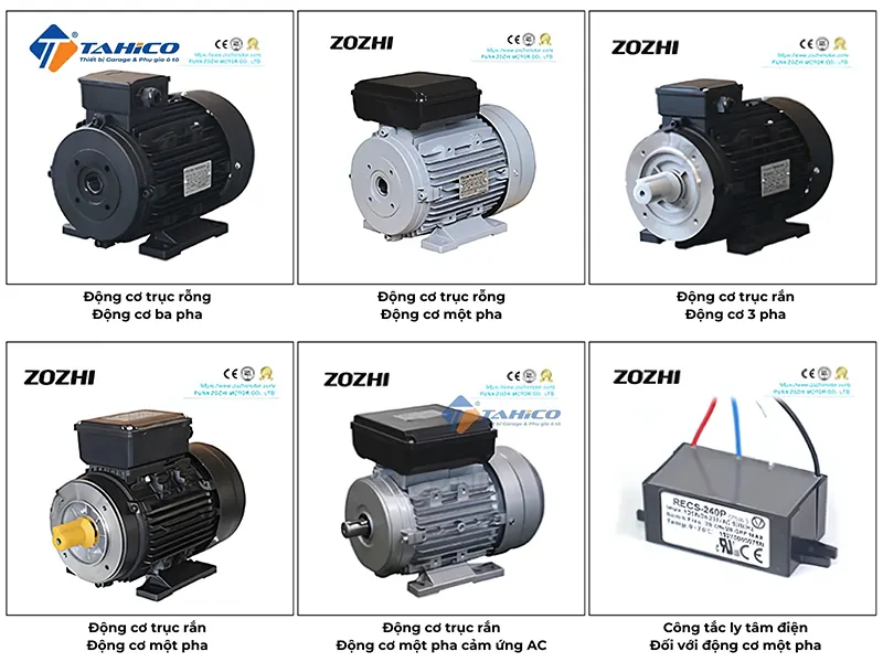 Motor điện Zozhi 3-15kW