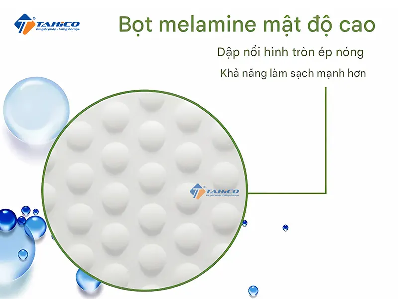 Mút melamine chuyên vệ sinh nội thất và ố kính