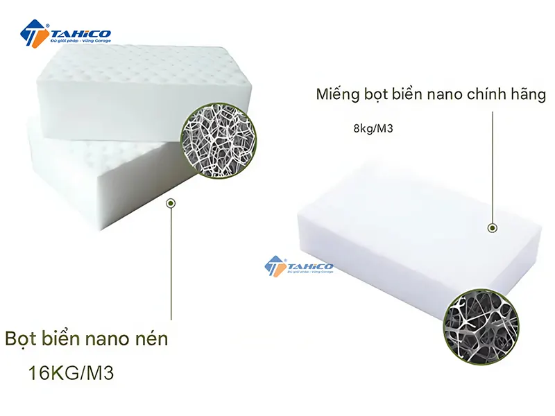 Mút melamine chuyên vệ sinh nội thất và ố kính