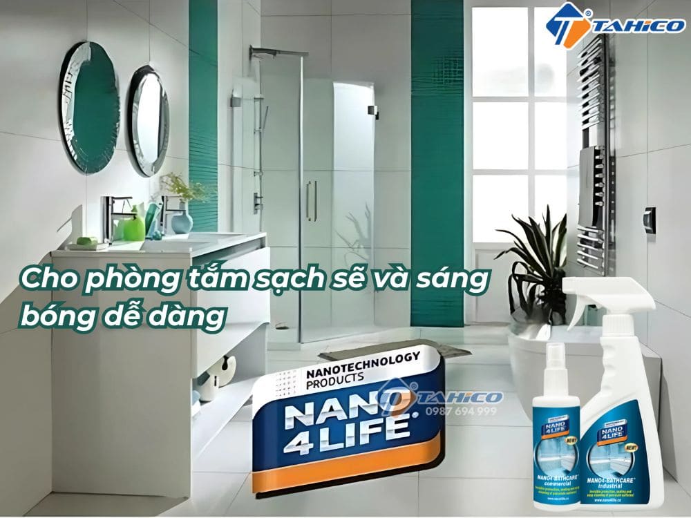 Nano bảo vệ cho nhà tắm Nano4-Bathcare