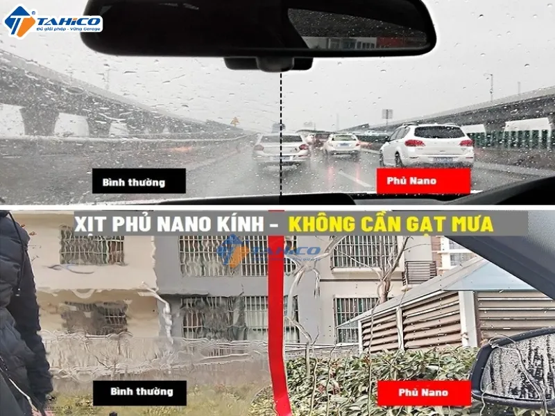 Nano kính chống bám nước mưa CarwaxX 100ml