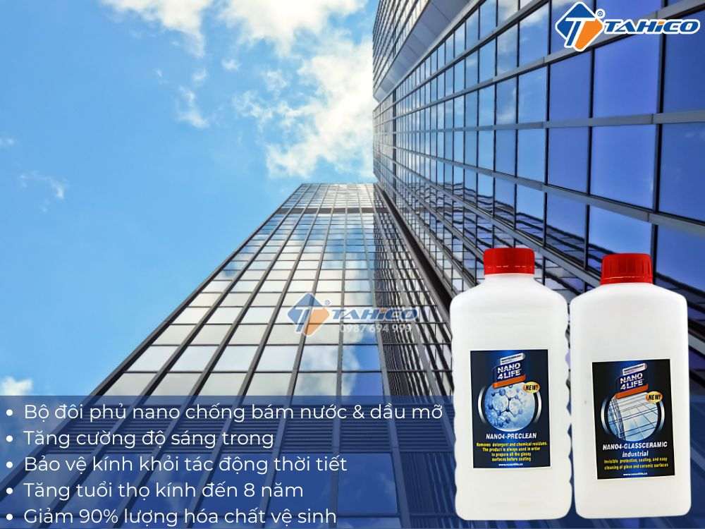 Nano bảo vệ kính Nano4-Preclean and Glass Ceramic