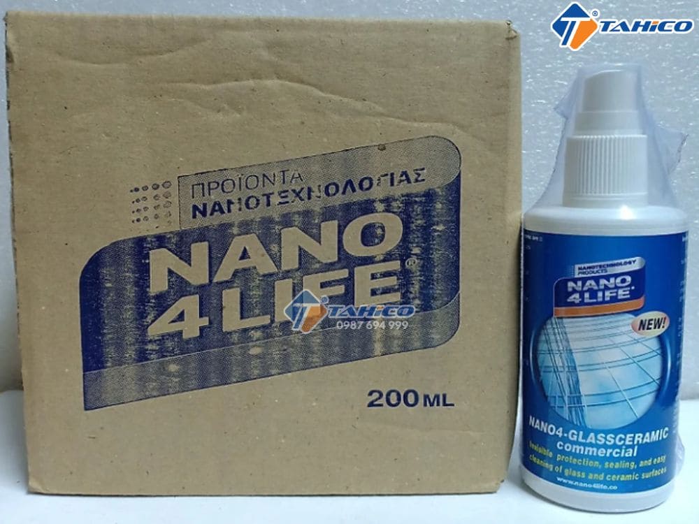 Nano bảo vệ kính Nano4-Preclean and Glass Ceramic