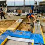 Nhân công và vật tư làm hố móng cầu 1 trụ bằng tay