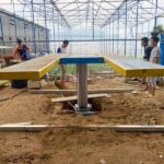 Nhân công và vật tư làm mặt nền cầu 1 trụ chữ H âm nền