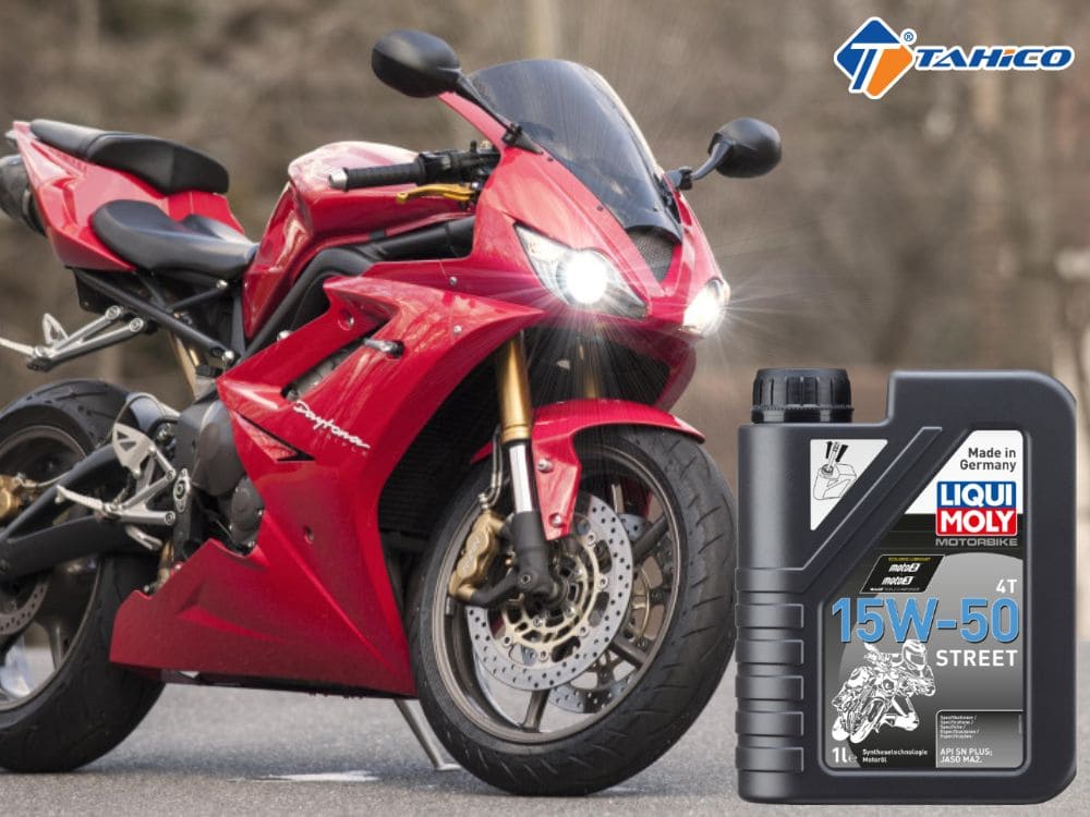 Nhớt xe máy Liqui Moly 4T 15W50 Street 2555 1L
