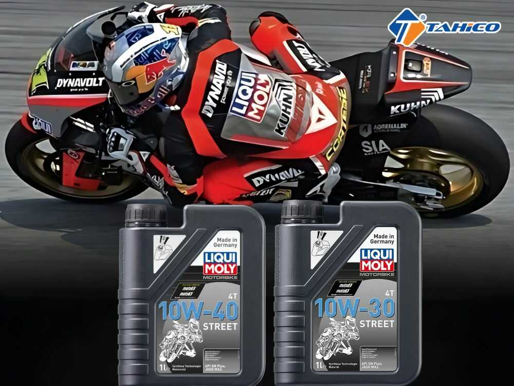 Nhớt xe máy Liqui Moly 4T Street 10W30/ 10W40 1L