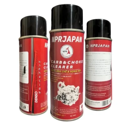 Xịt chế hòa khí NPR Carb and Choke Cleaner 450ml