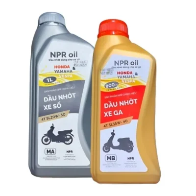 Dầu nhớt xe số, tay ga NPR OIL 4T SL20W-50 800ml 1 lít