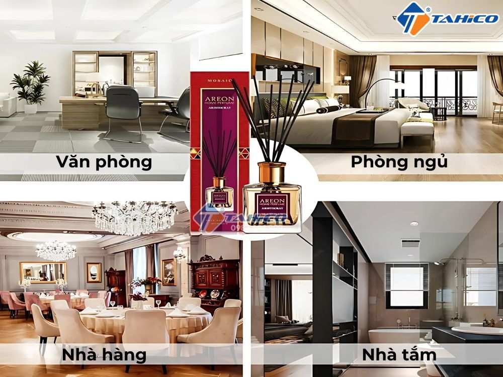 Nước hoa thơm phòng Areon Home Aristocrat 85ml