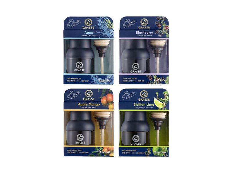 Nước hoa xe ô tô Grasse Blue Bullsone Hàn Quốc