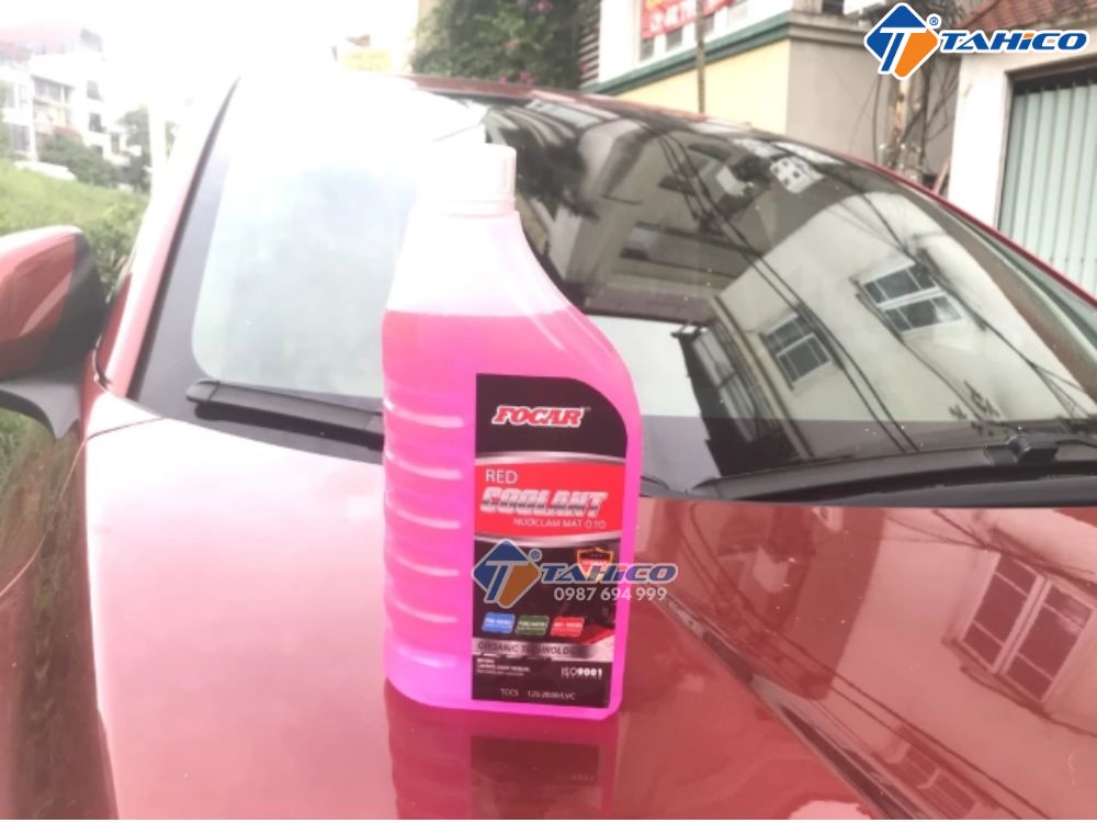 Nước làm mát cao cấp Focar màu xanh dương & đỏ