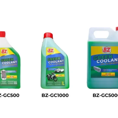 Nước làm mát động cơ BZ Green Coolant 500ml 1L 5L| Màu xanh