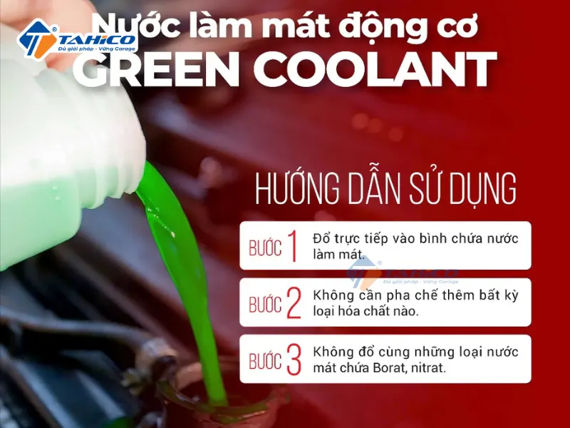 Hướng dẫn sử dụng BZ Green Coolant