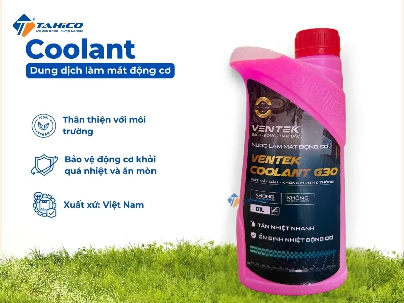 Nước làm mát động cơ Ventek Coolant G30