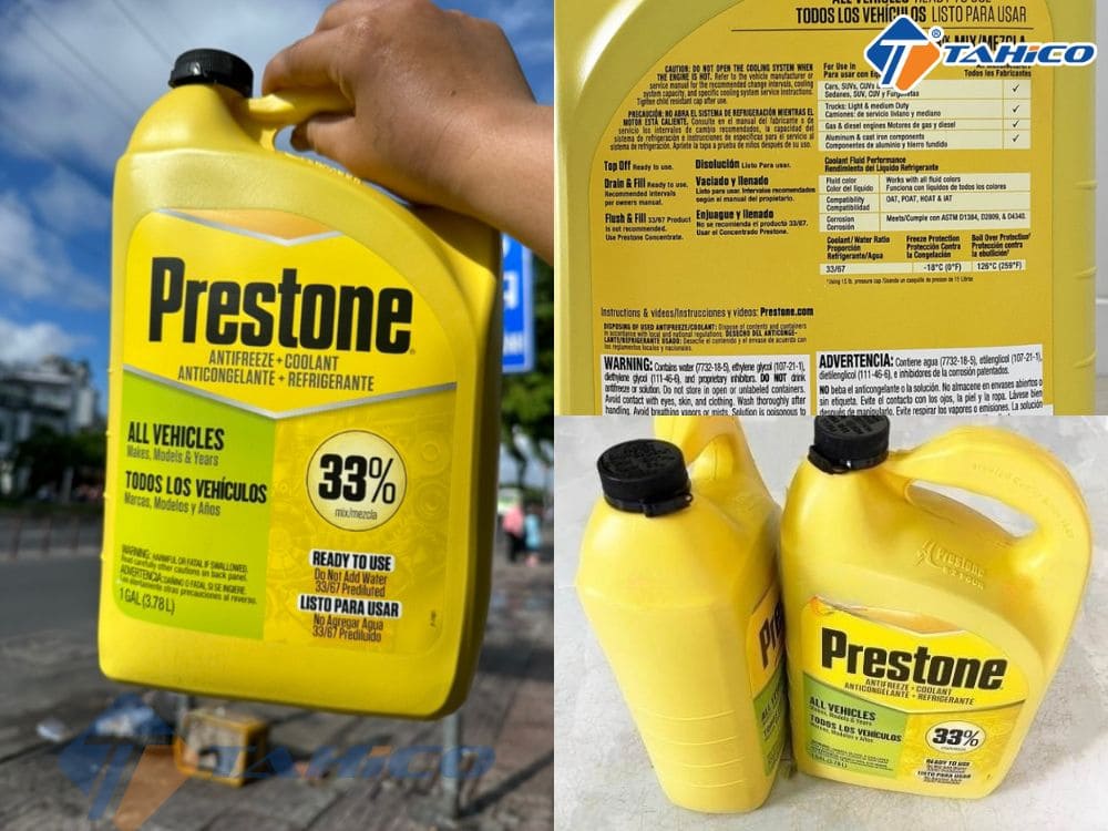 Nước làm mát Prestone All Vehicles AF2033 3.78 lít