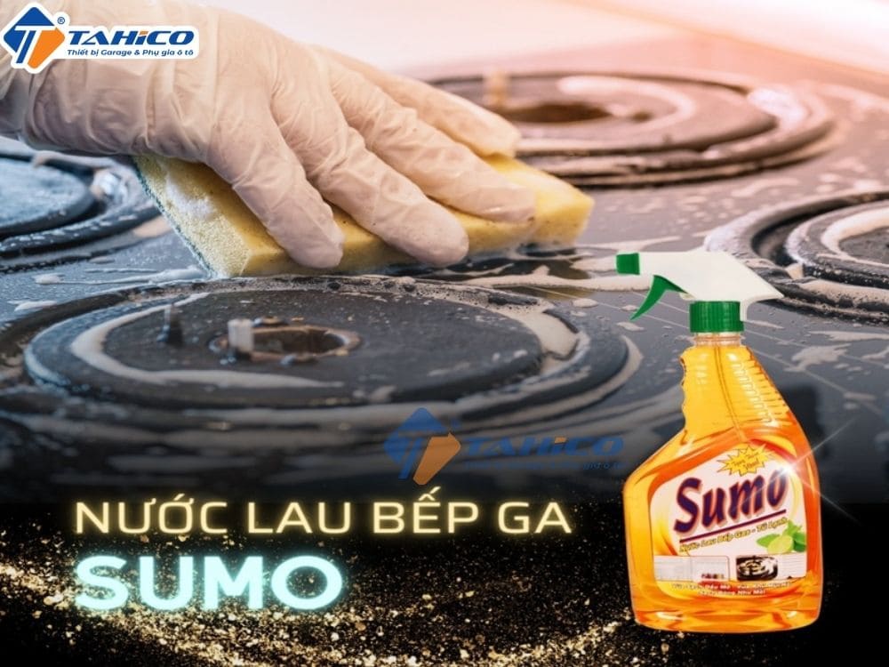 Nước lau bếp gas và tủ lạnh Sumo 800ml